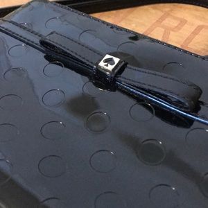 Black Patent Leather Kate Spade Crossbody Bag
